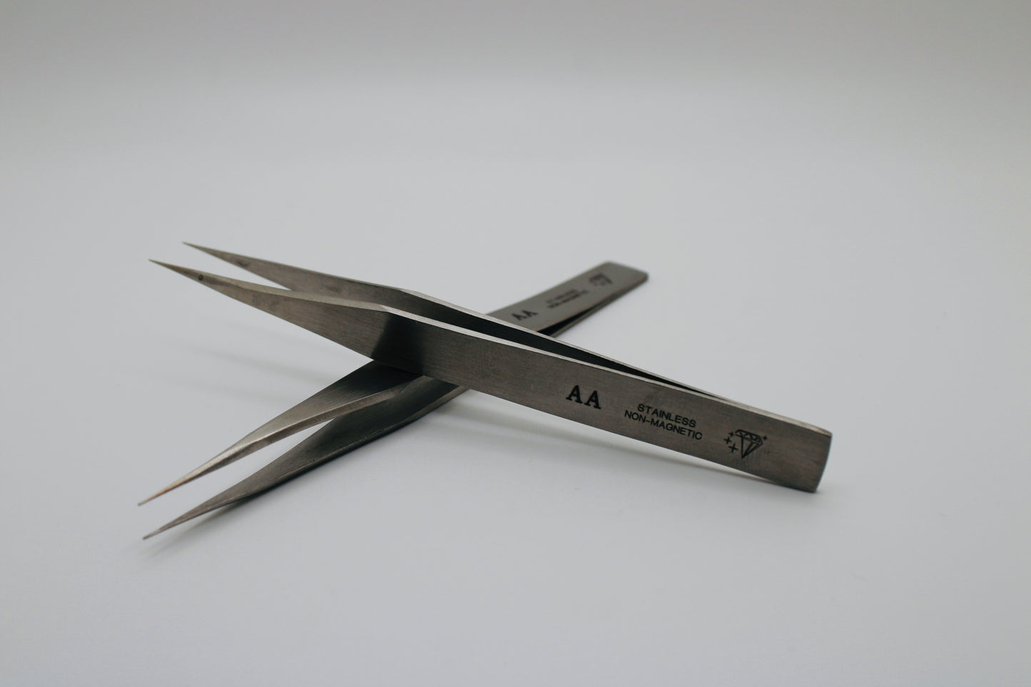 Diamond Star # AA Tweezers. Hi Tech Stainless Non Magnetic. For Jewlers