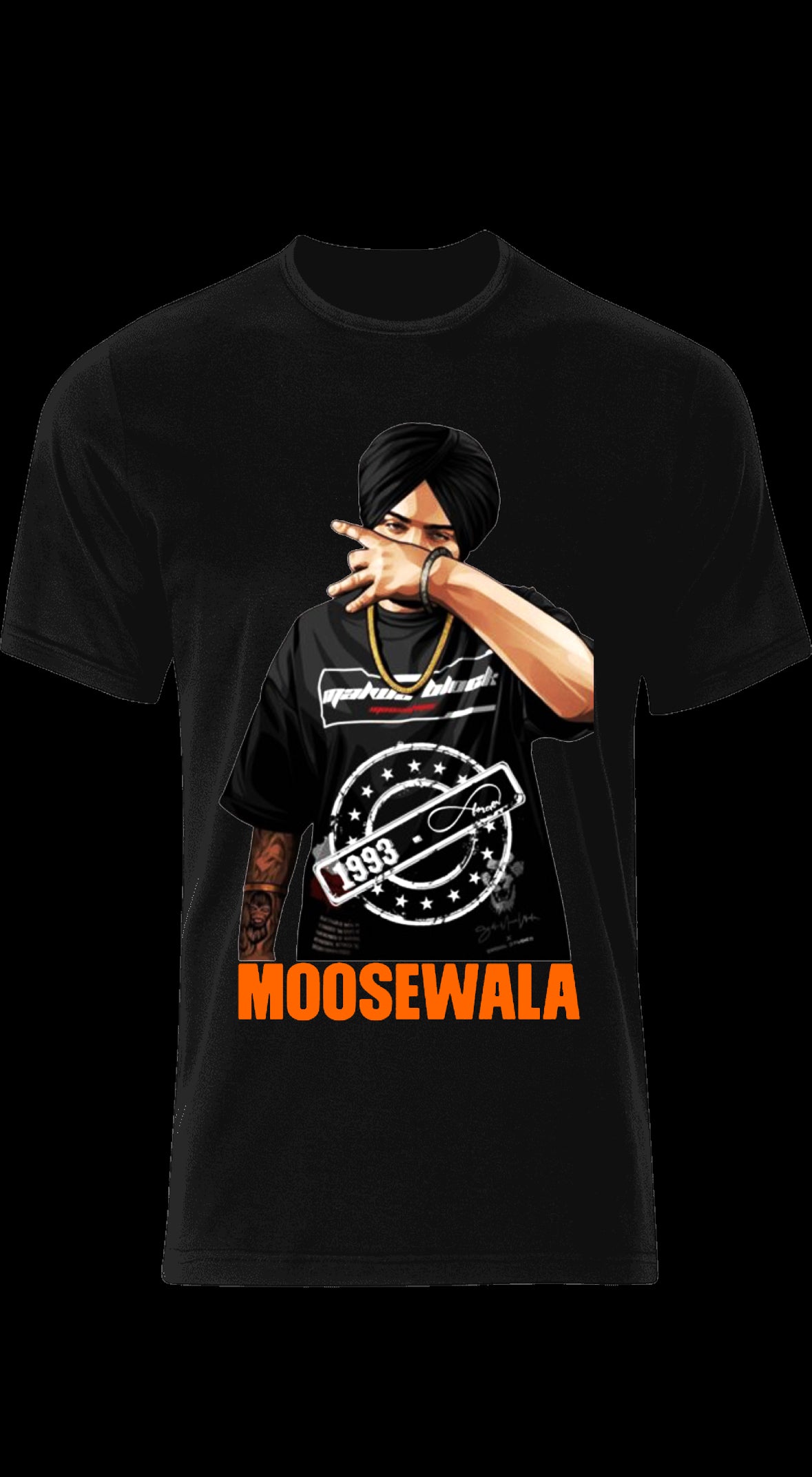 Sidhu moose wala T shirt. Punjabi unisex T shirt