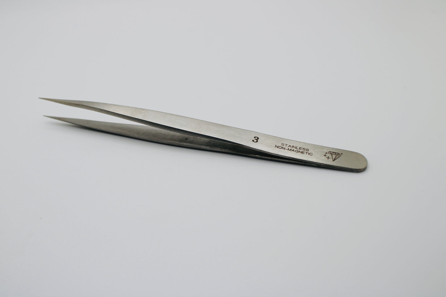 Diamond star Tweezers #3 Stainless Steel Non Magnetic. Hi Tech Tweezers. Hand Made