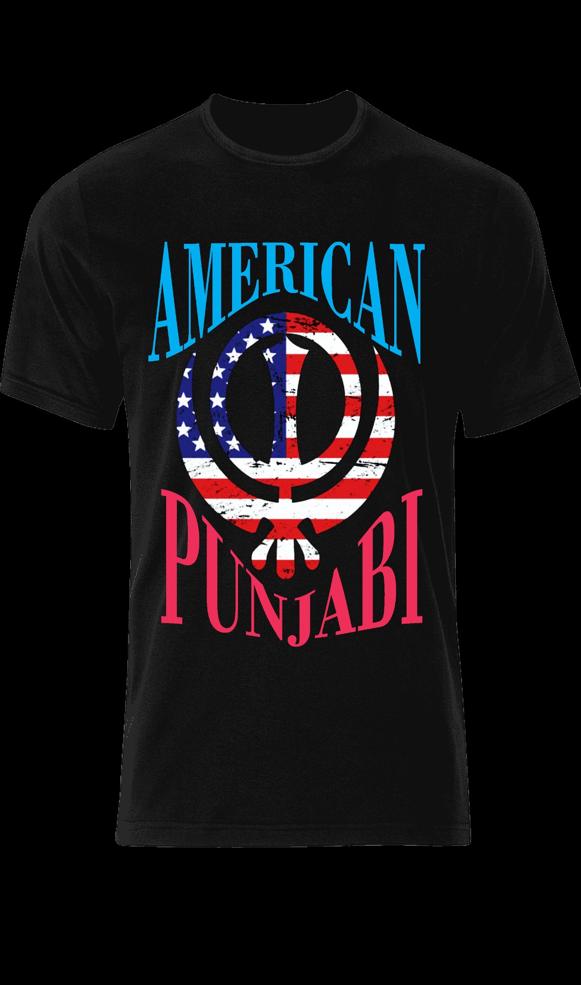American Punjabi T shirt. Punjabi unisex T shirt