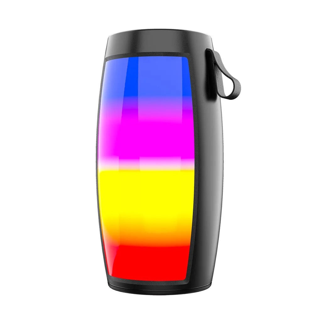 Led Multi Color Light up BlueTooth Speaker. Light weight BlueTooth speaker. Easy to carry. Great for Travel Camping and hiking.