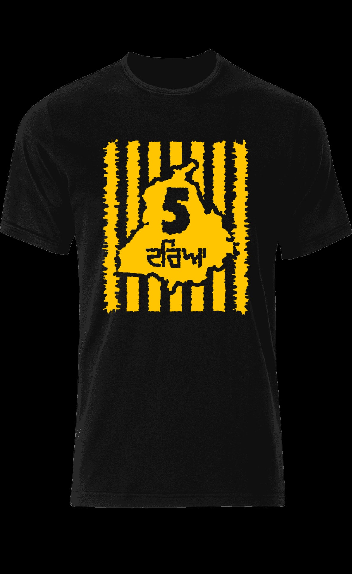 5 Rivers Punjabi T shirt. Punjabi unisex T shirt.