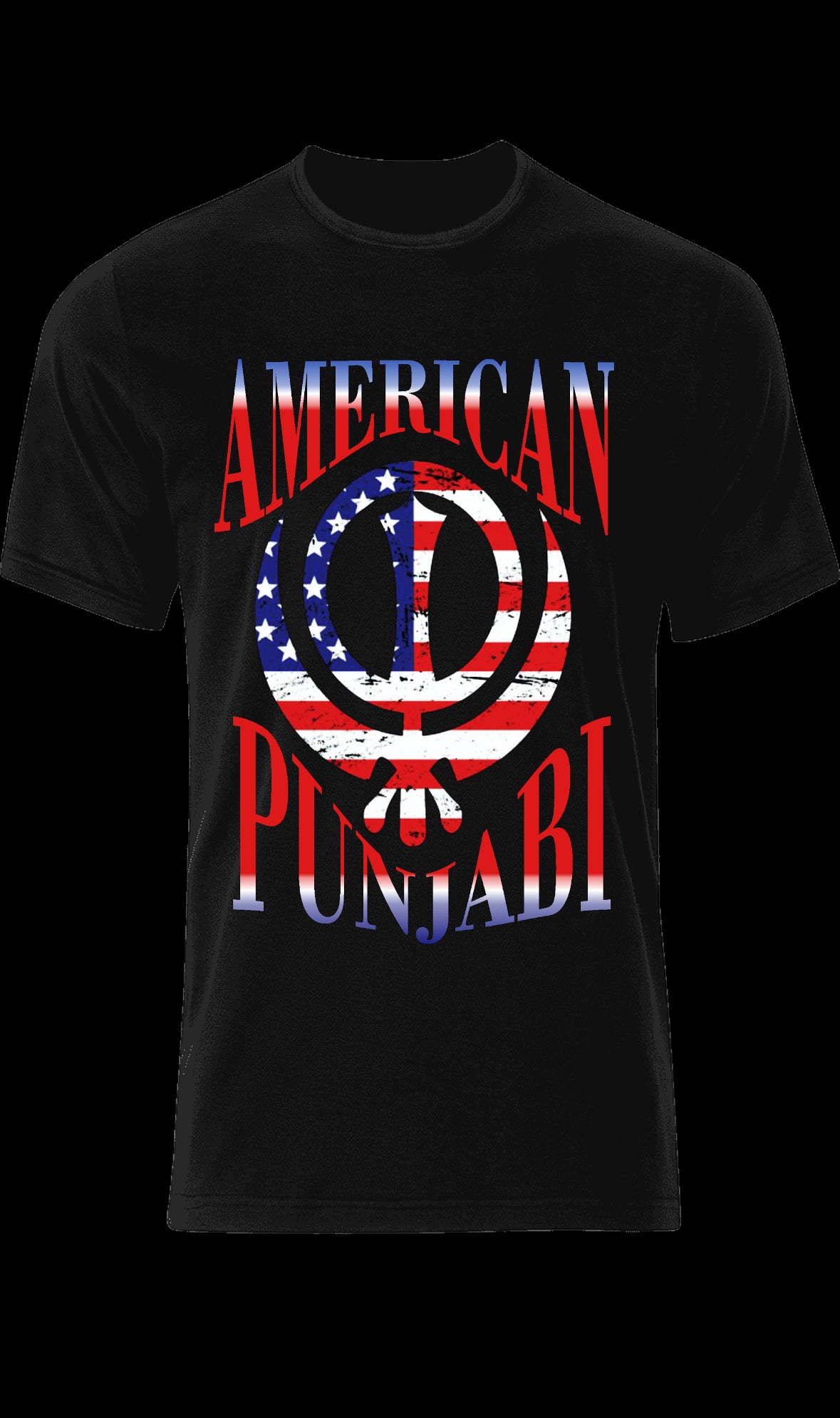 American Punjabi T shirt. Punjabi unisex T shirt