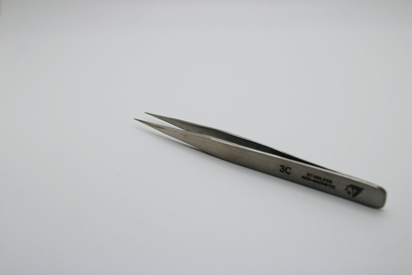 Diamond star Tweezers #3C Stainless Steel Non Magnetic. Hand made