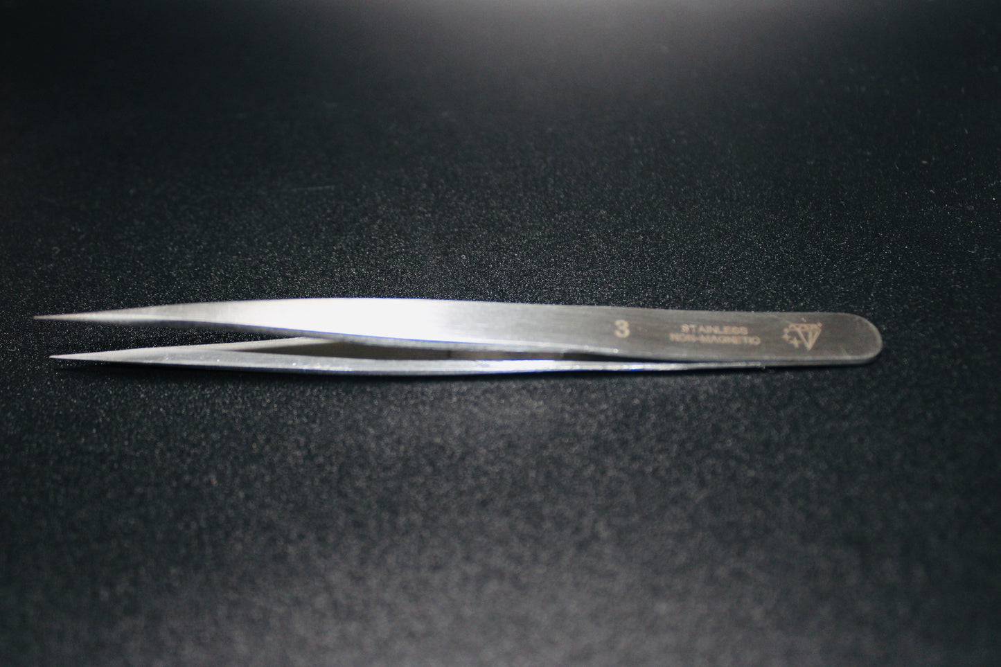 Diamond star Tweezers #3 Stainless Steel Non Magnetic. Hi Tech Tweezers. Hand Made
