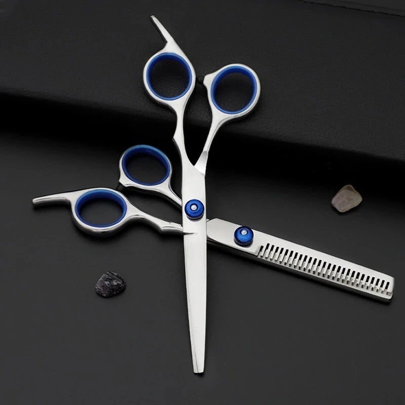 Hair Stylist Scissors 6 inch. Professional Hair cutting and Thinning Barber Scissors.