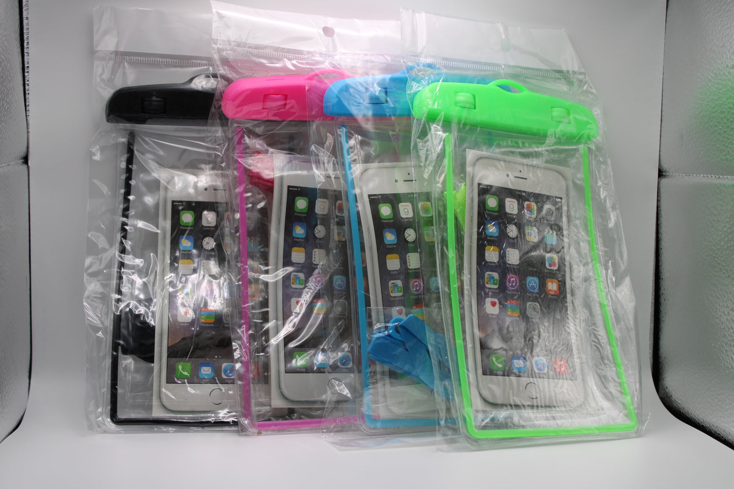 4 in 1 Bundle Family Deal. Universal PVC Waterproof smart phone bag phone case - camping