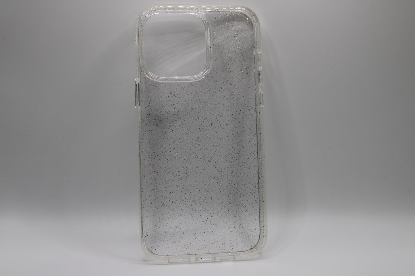 iPhone 14 pro and pro max case. Clear with sparkles.
