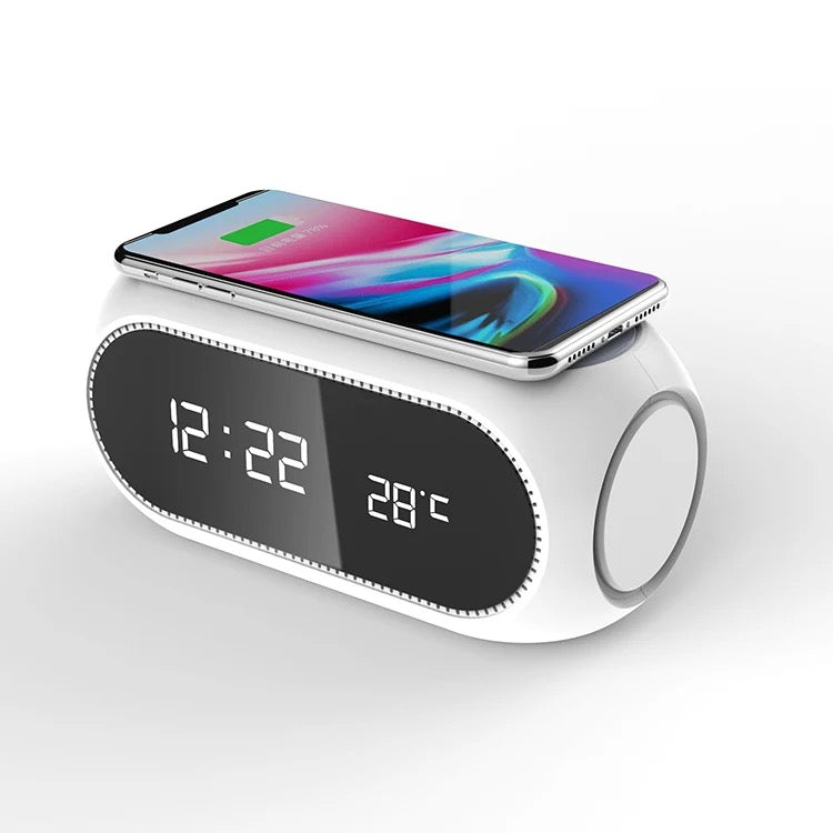 Wireless Charger With Alarm Clock