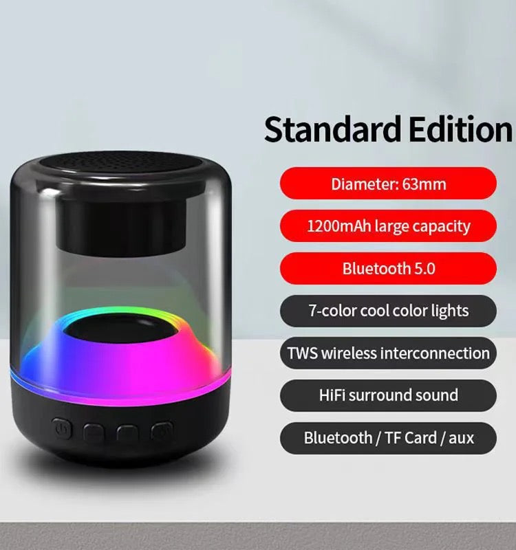 Color Led Light Bluetooth Speaker.