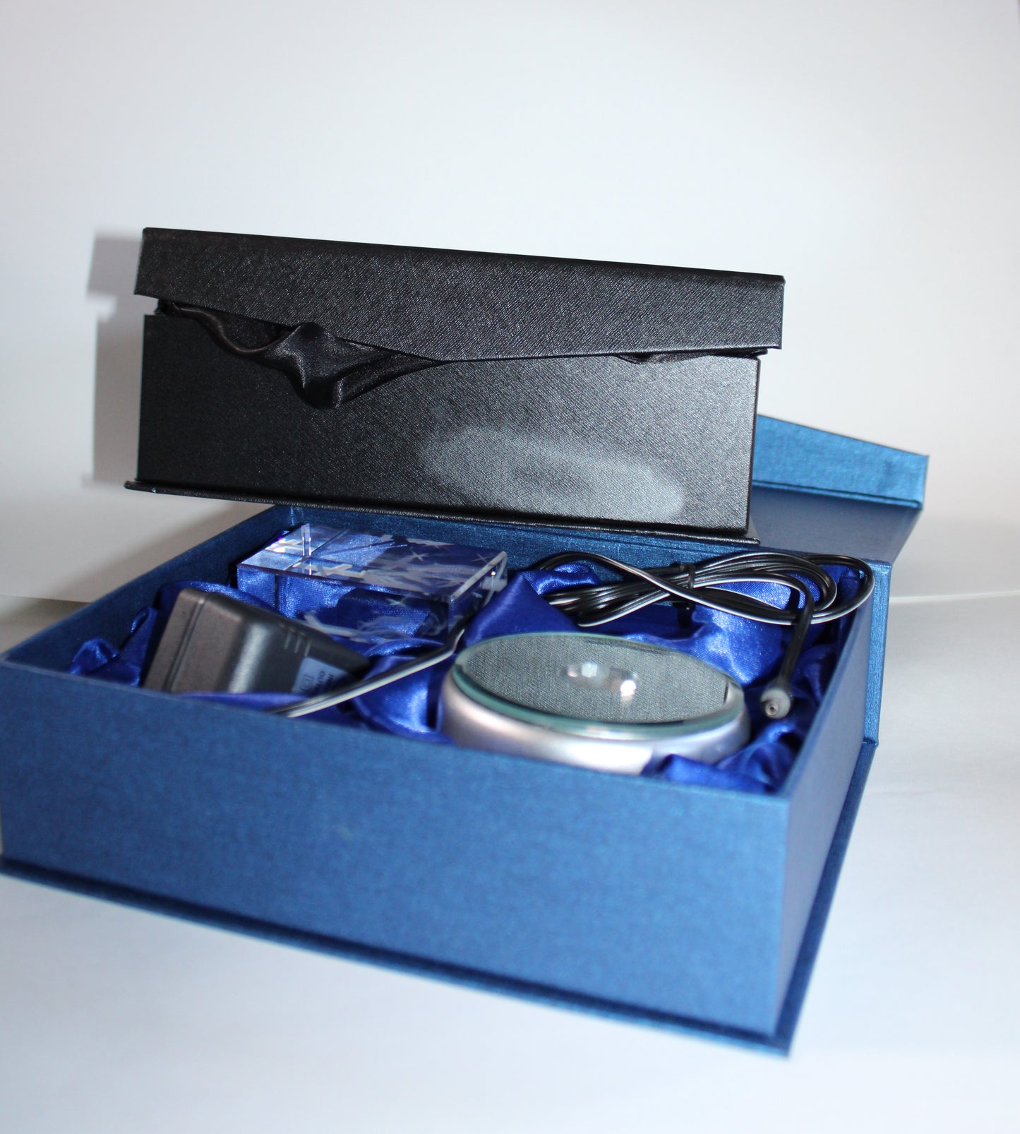 Lord Shiva. k9 Led Base With Multi Color Rotating Base. Gift Set Box.