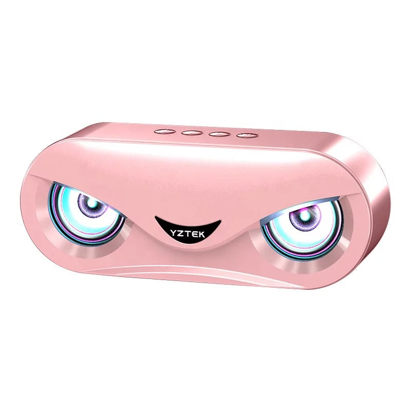 Led Owl Eyes Bluetooth Speaker. BT Speaker with Great sound & Bass.