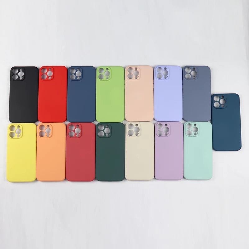 Silicone Soft Case For IPhone 14 pro