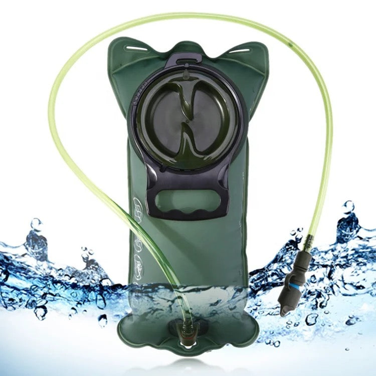 Hydration Bladder 2.5 Liter Water Reservoir. Water Storage Bladder Bag for Hiking Biking Running Cycling Climbing