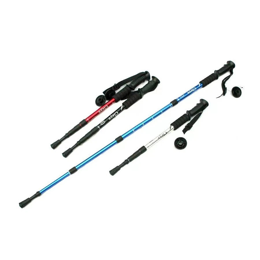 Hiking adjustable single pole. Hiking stick