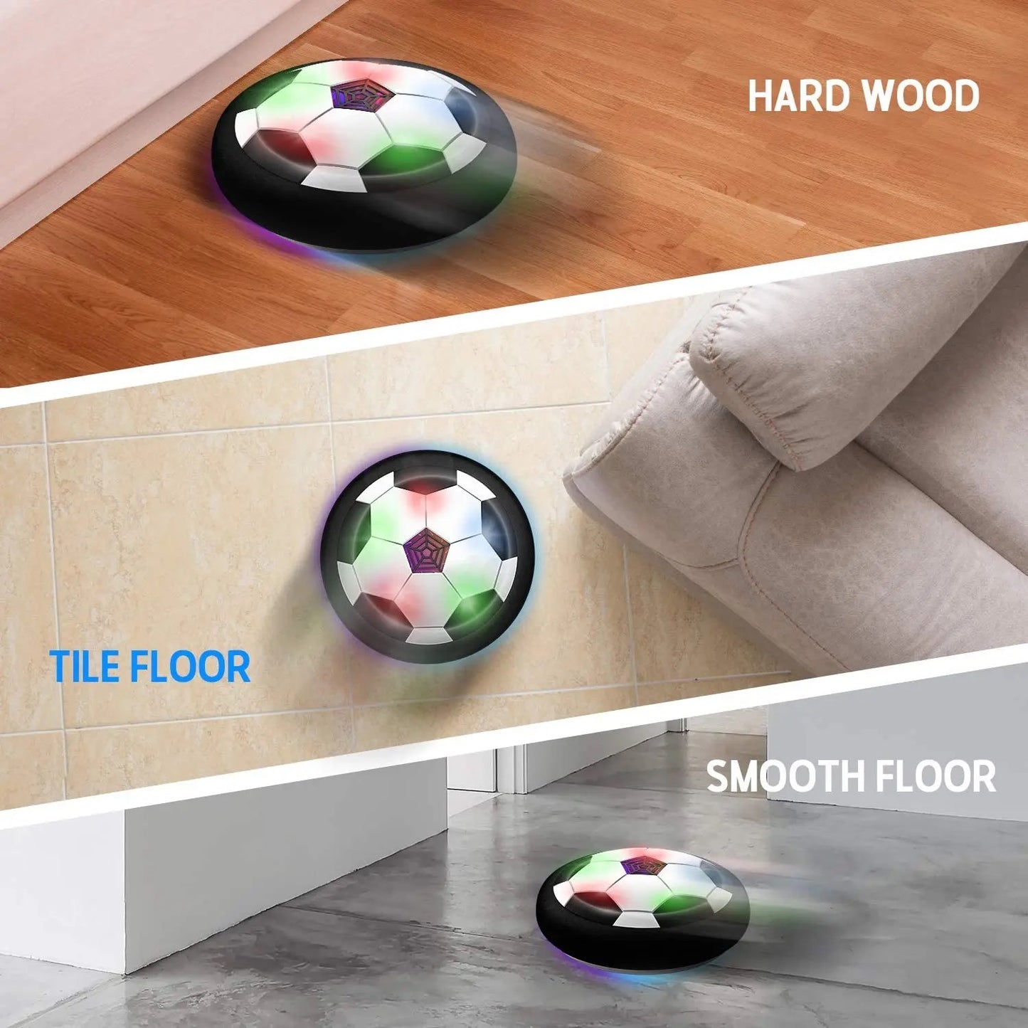 Led Hover Soccer Ball for kids