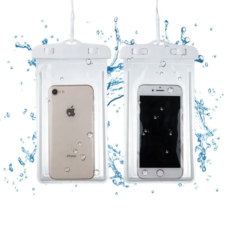 4 in 1 Bundle Family Deal. Universal PVC Waterproof smart phone bag phone case - camping