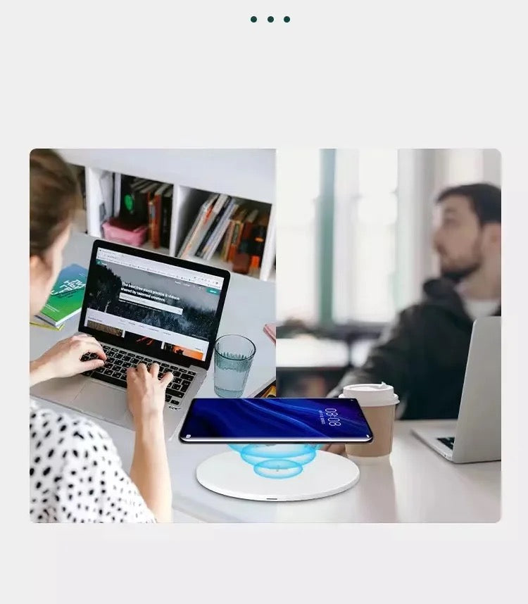 15W Qi Wireless charging pad for iPhone Samsung