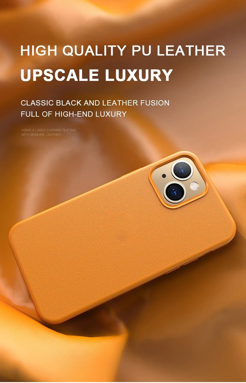 2 Leather phone cases pack. iPhone 14 pro and 14 pro max