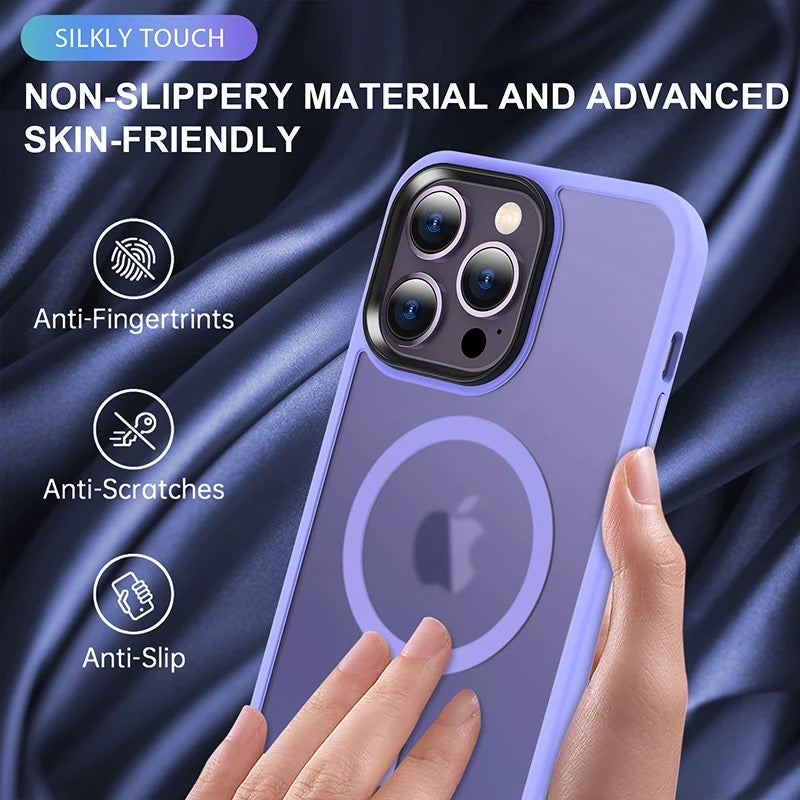 Skin Feel iPhone 14 series Magnetic phone case.