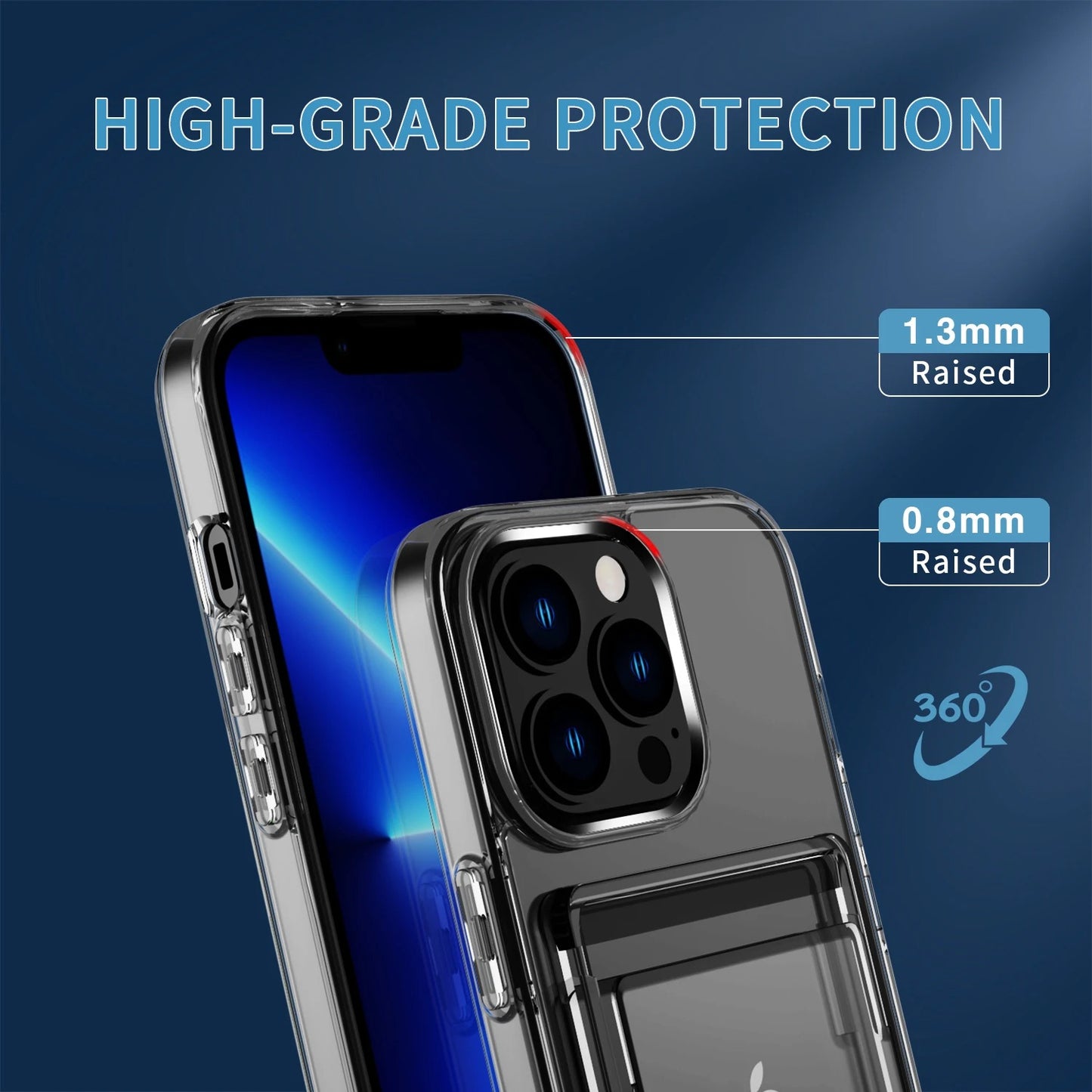 Credit Card Holder Case for iPhone 14 series