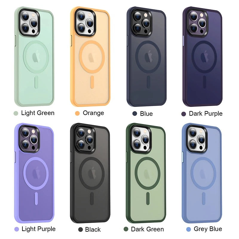 Skin Feel iPhone 14 series Magnetic phone case.