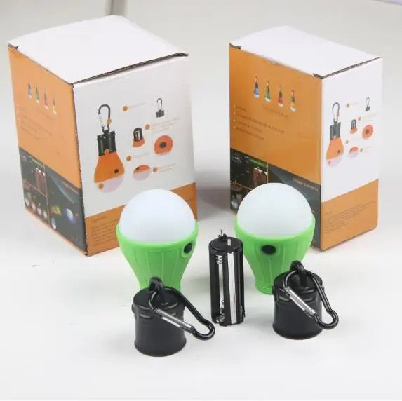 Portable 4 pack battery Powered LED Bulb.