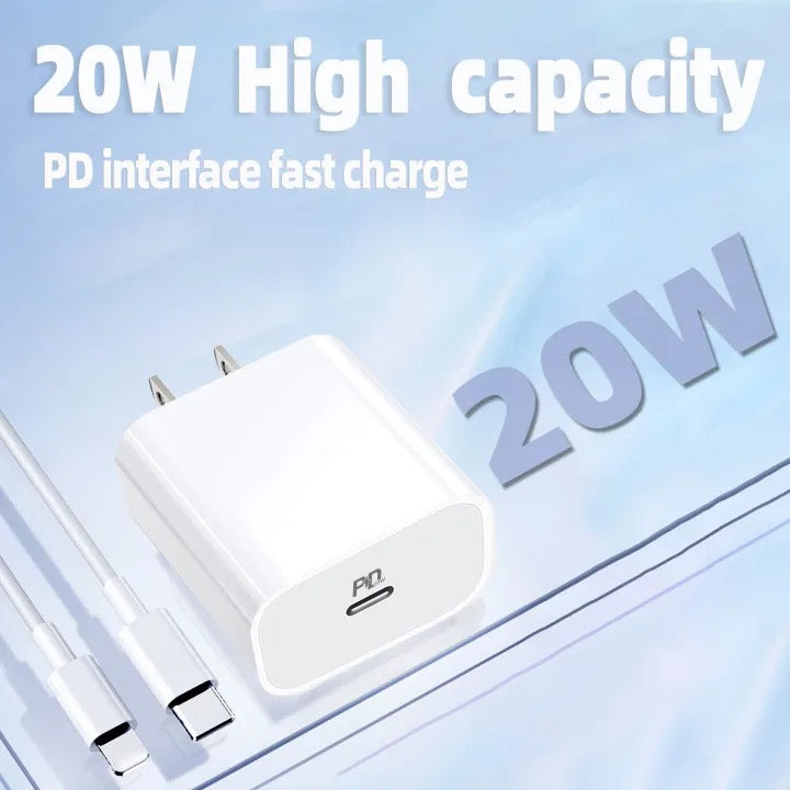 20w Wall Charger Block. Type-c
