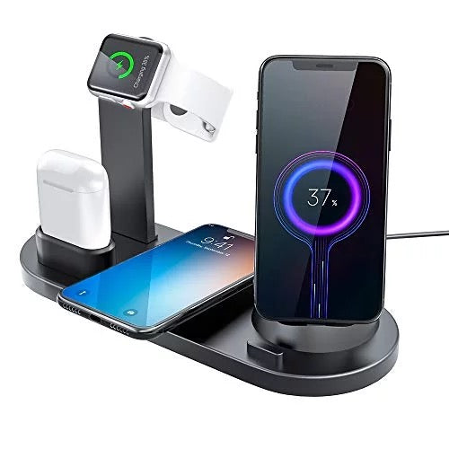 Wireless charger stand 4 in 1