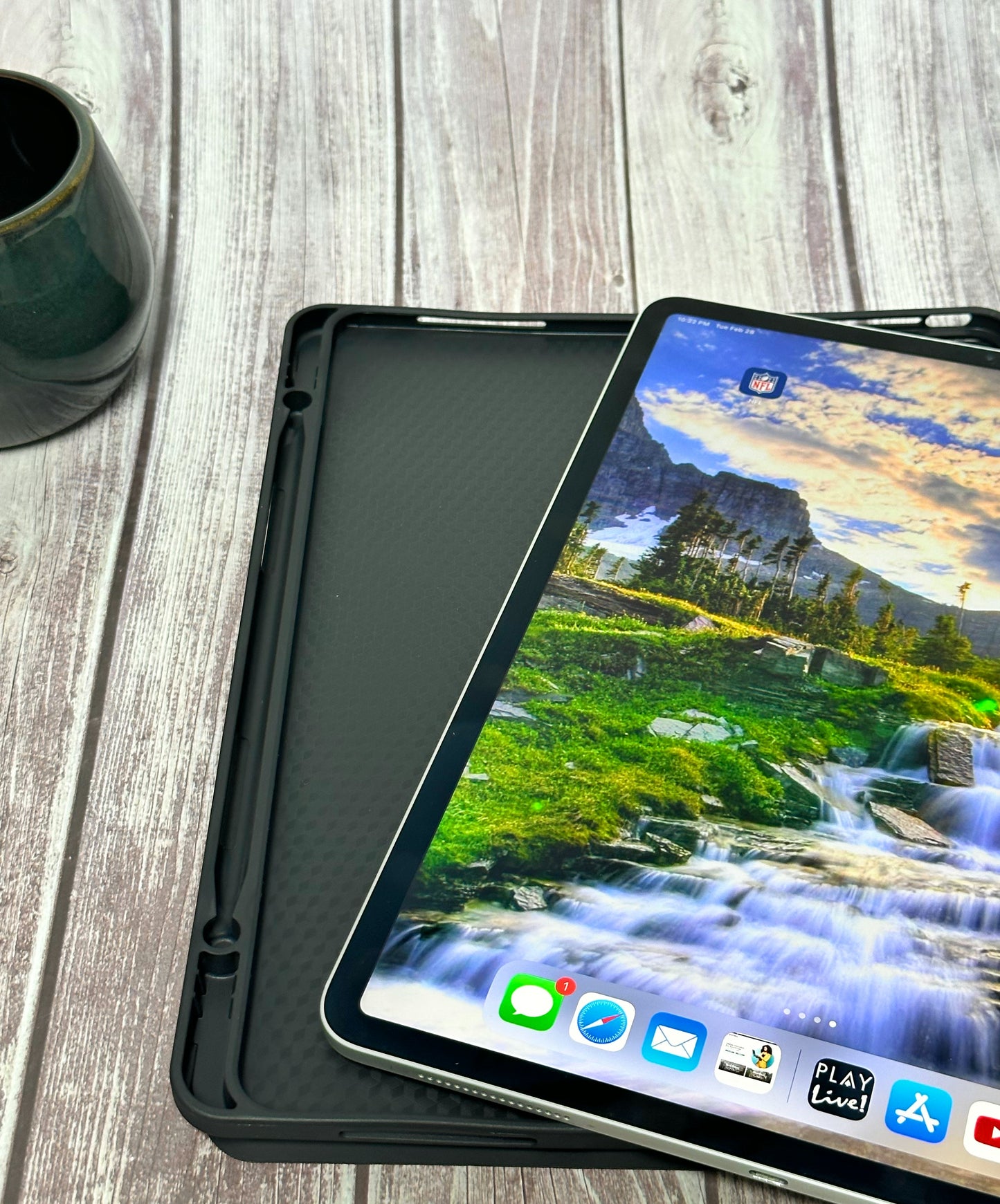 ipad Leather Flip case.
