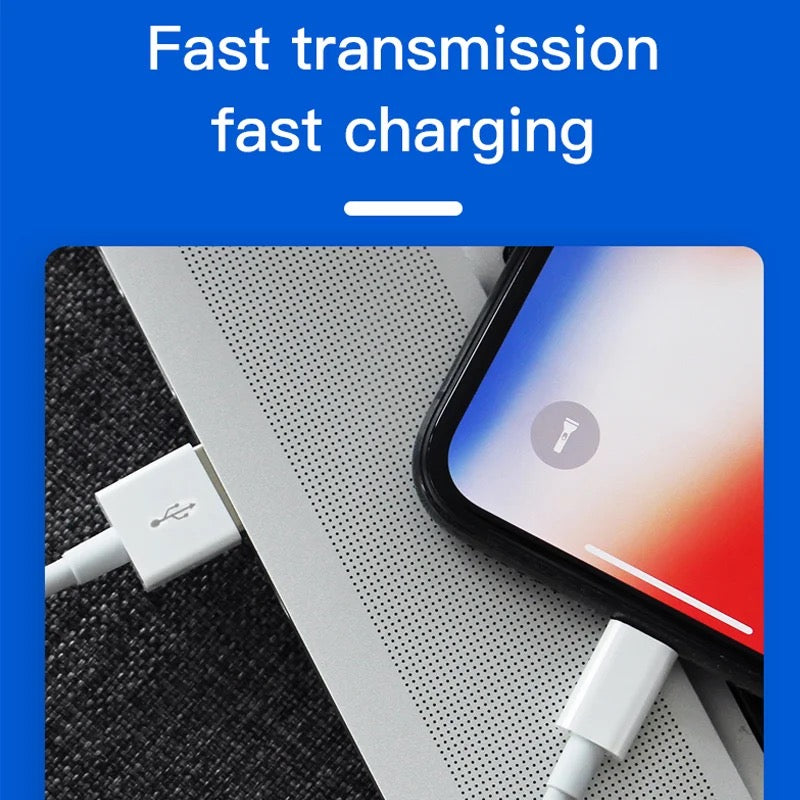 2 in 1 pack Usb- lighting cables set