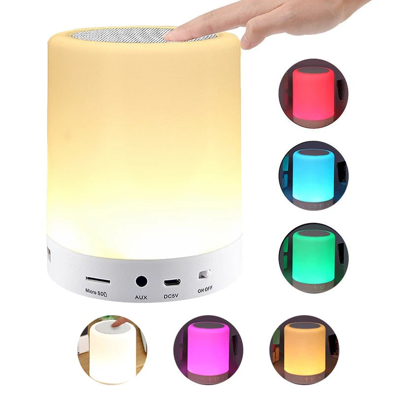 Portable Music Player Wireless USB Handsfree stereo Bluetooth speaker, Camping light