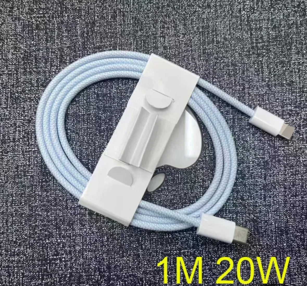 20W Fast Charging Wire Nylon Braided Type-C to Lightning Cable