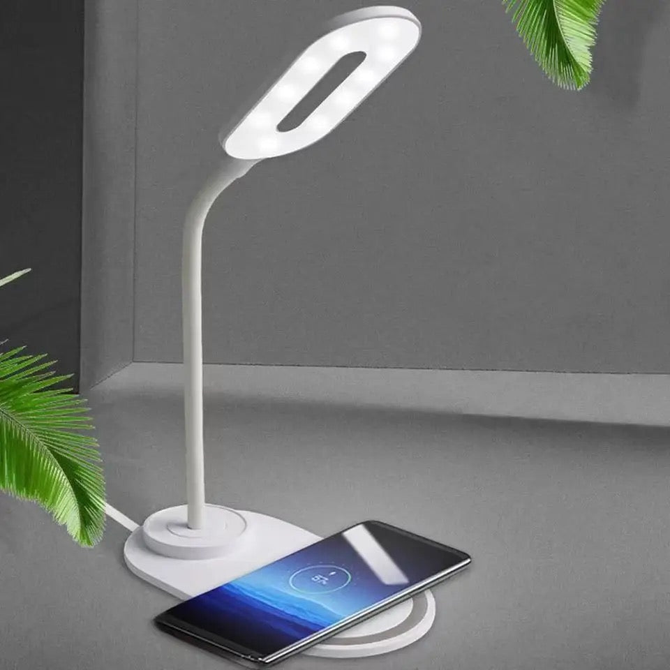 10W Quick Charging Wireless Charger and Eye-Caring Lamp