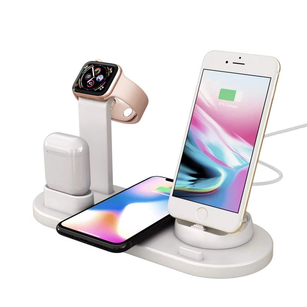 Wireless charger stand 4 in 1