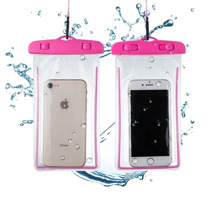 4 in 1 Bundle Family Deal. Universal PVC Waterproof smart phone bag phone case - camping
