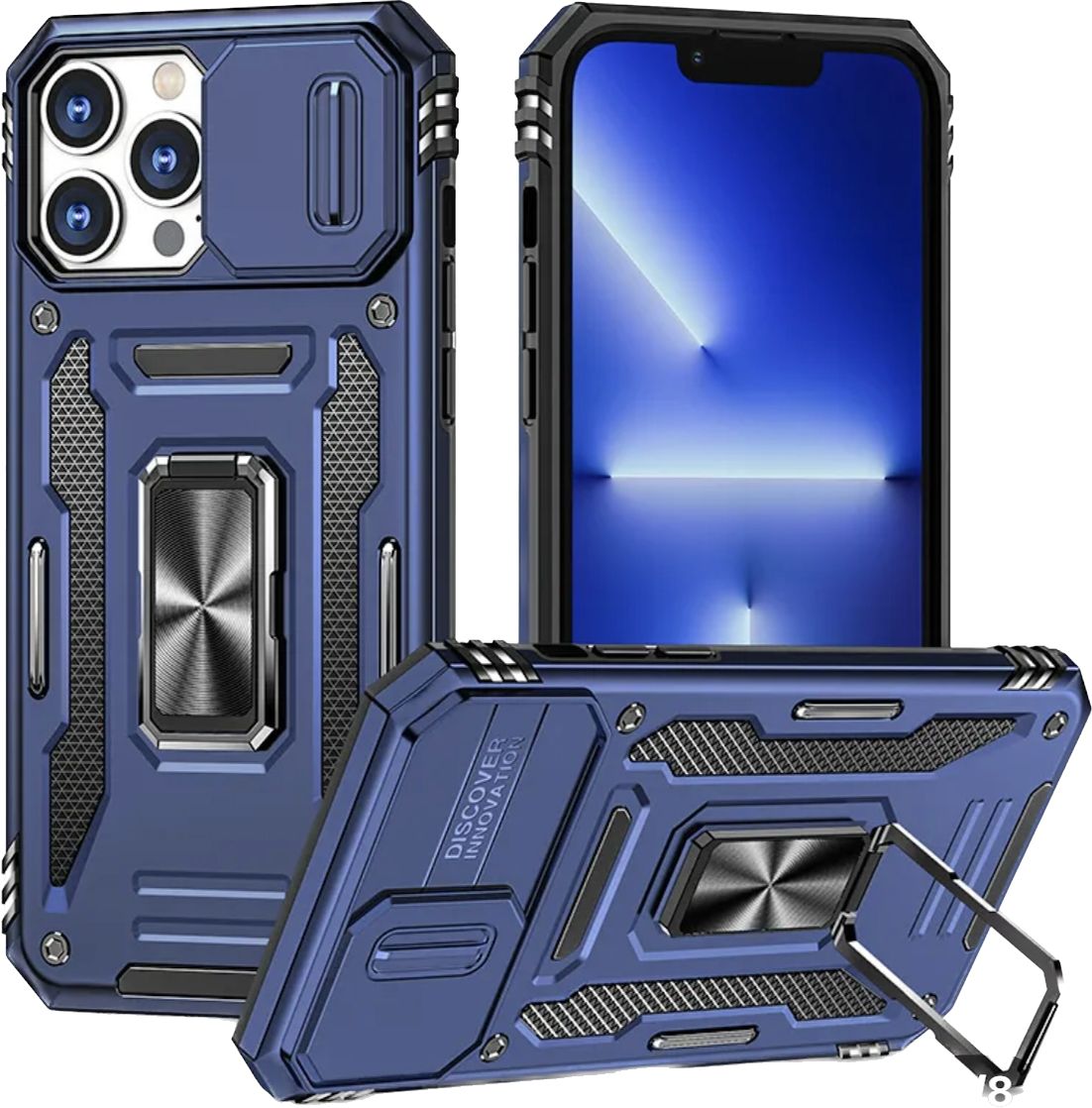 Shockproof Case With Kick Stand For iPhone 14 pro & Pro Max