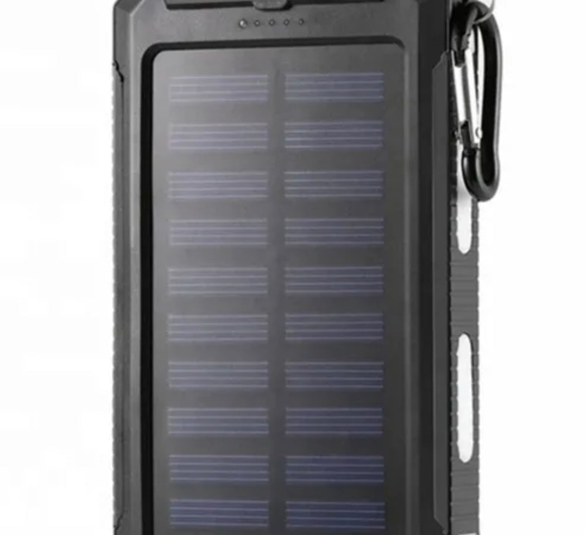 20000mah Solar Waterproof Power Bank with LED Flash light