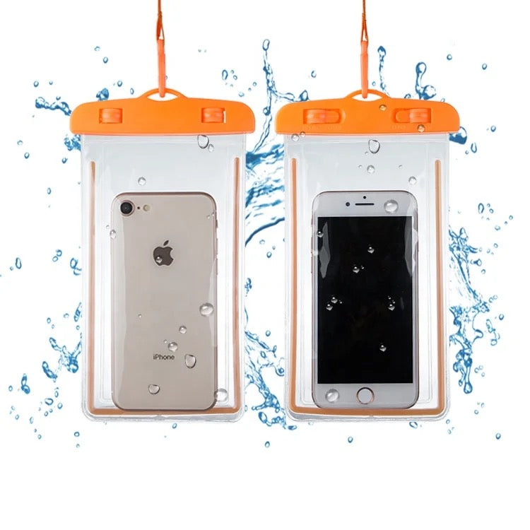 4 in 1 Bundle Family Deal. Universal PVC Waterproof smart phone bag phone case - camping