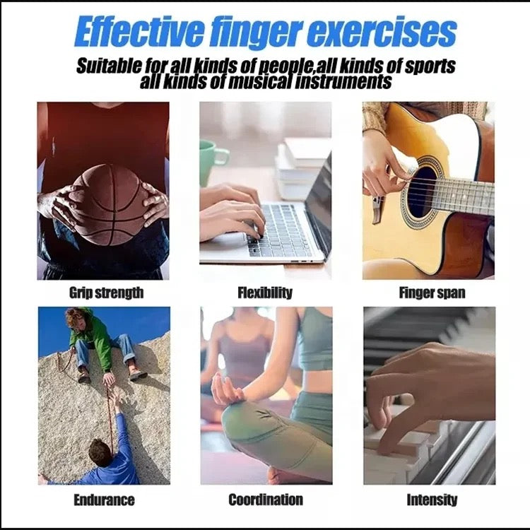 Silicone Finger Exercise Hand Trainer