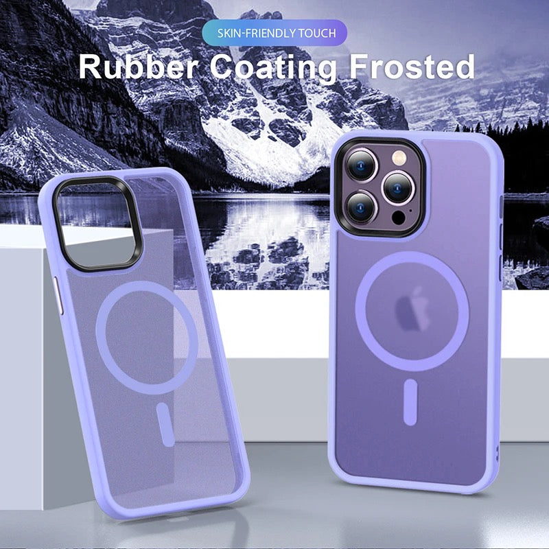 Skin Feel iPhone 14 series Magnetic phone case.