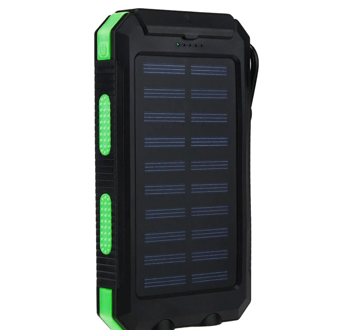 20000mah Solar Waterproof Power Bank with LED Flash light