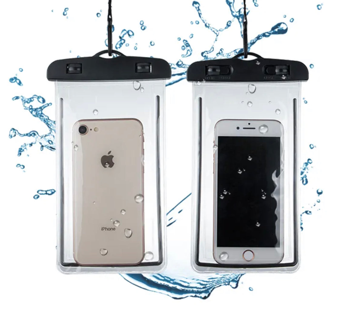 4 in 1 Bundle Family Deal. Universal PVC Waterproof smart phone bag phone case - camping