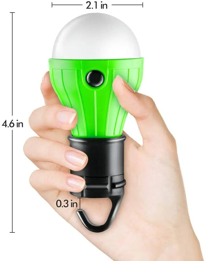 Portable 4 pack battery Powered LED Bulb.