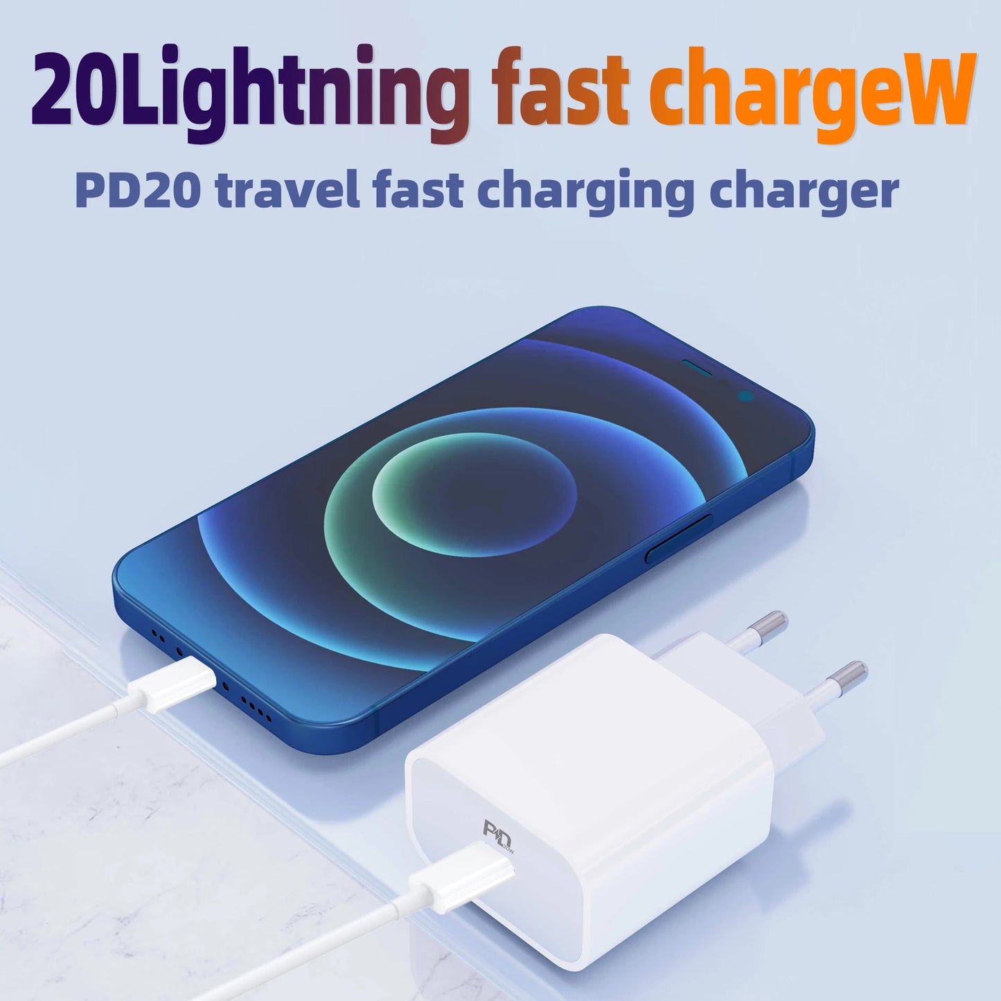 20w Wall Charger Block. Type-c