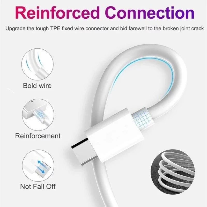 2 in 1 pack Usb- lighting cables set