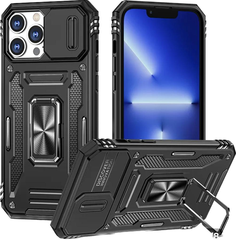 Shockproof Case With Kick Stand For iPhone 14 pro & Pro Max