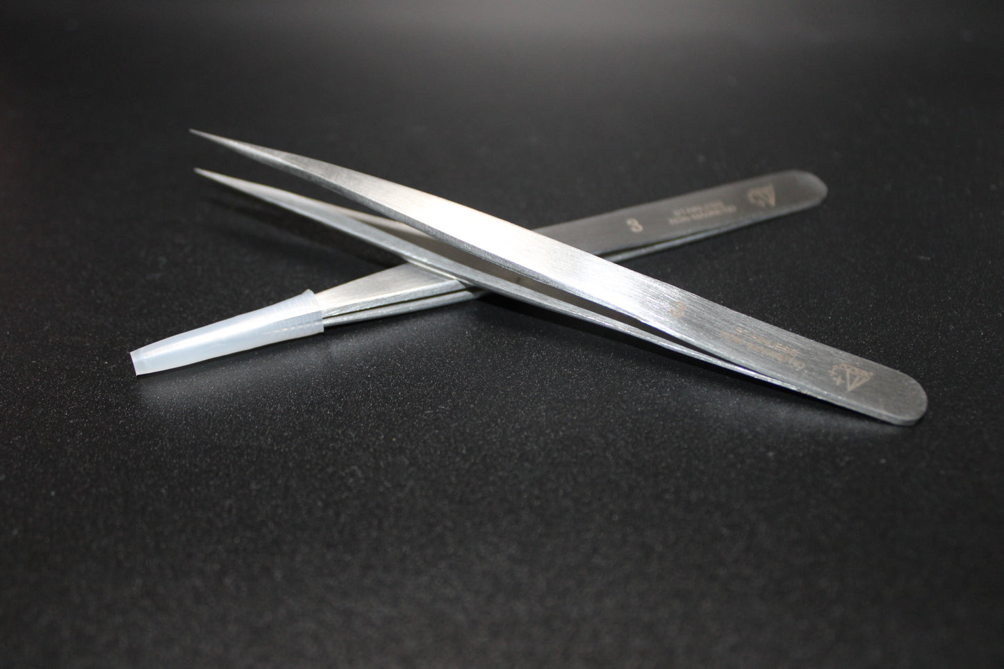 Diamond star Tweezers #3 Stainless Steel Non Magnetic. Hi Tech Tweezers. Hand Made