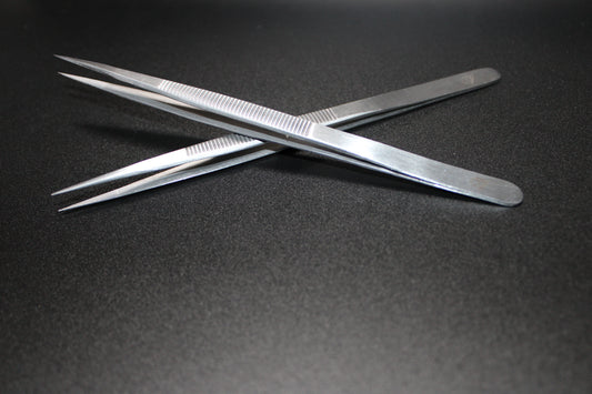 Diamond Tweezers German Type (F) Fine. Hand Made