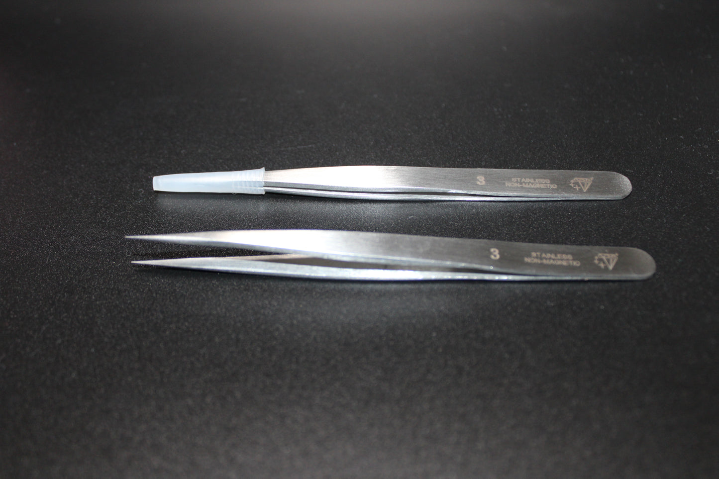 Diamond star Tweezers #3 Stainless Steel Non Magnetic. Hi Tech Tweezers. Hand Made